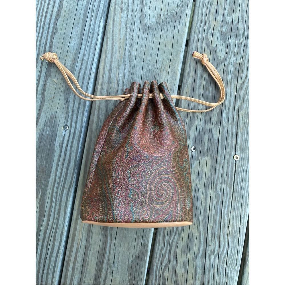 ETRO Paisley-Print Coated Canvas Italian Pouch